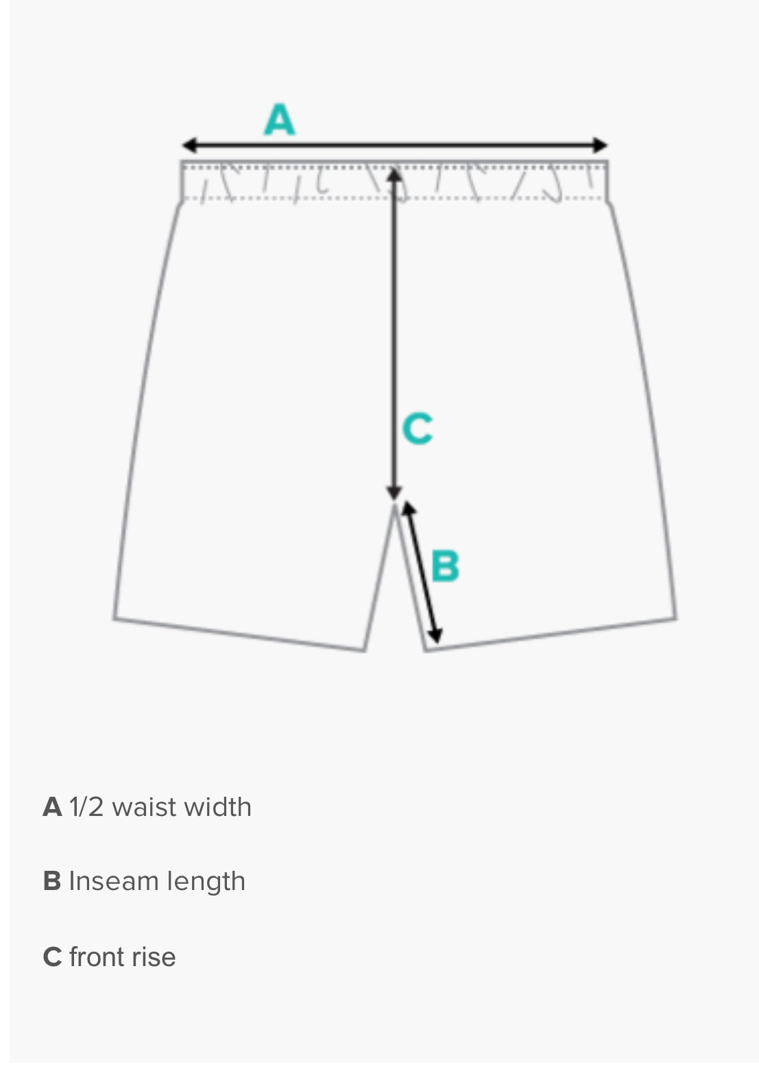 Clort long athletic shorts