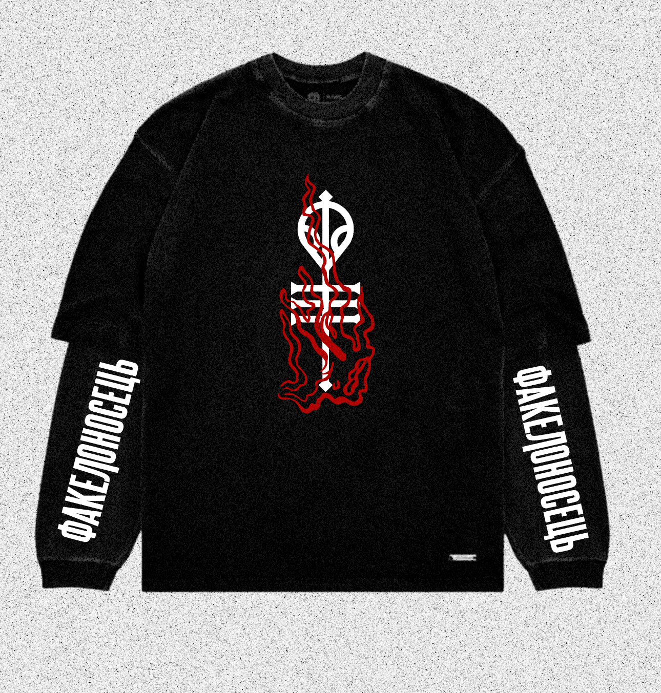 Pre-order Skeleton and alien keys T-shirt with long sleeve