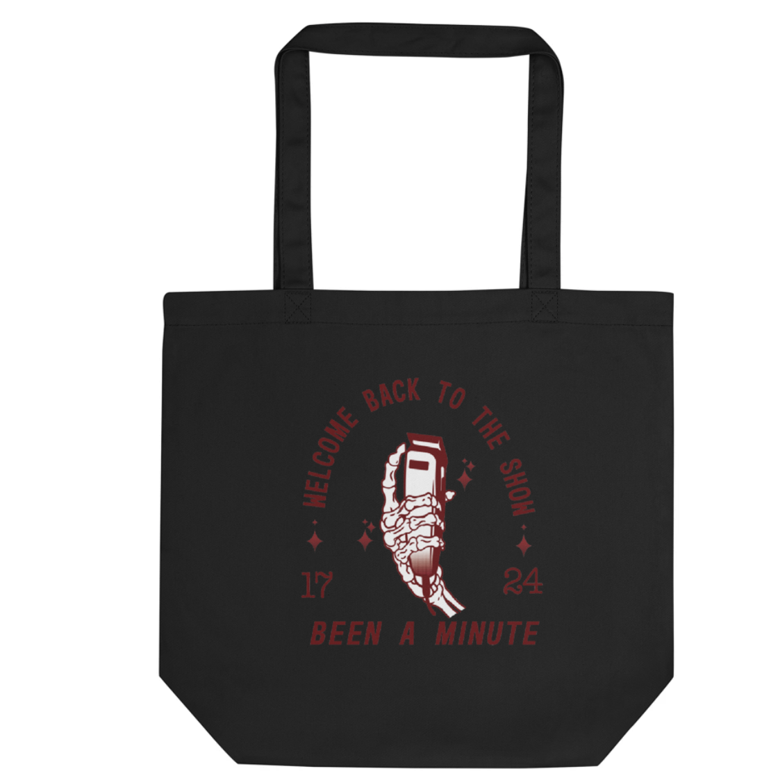 Fan inspired Snap Back tote