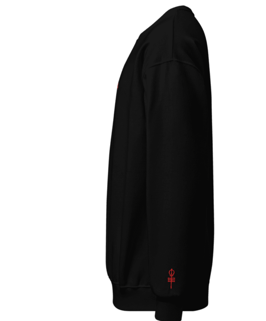 Embroidered Violation code crewneck