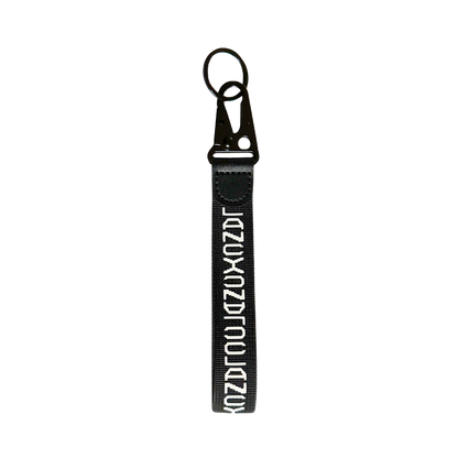 Clancy wrist keychain with logo