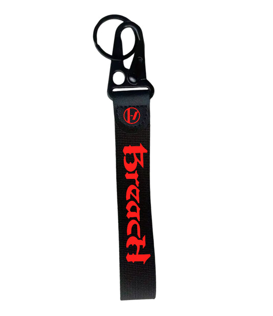 Breach wrist keychain