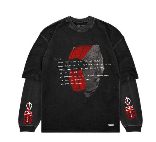 Pre-order Mask T-shirt with long sleeve