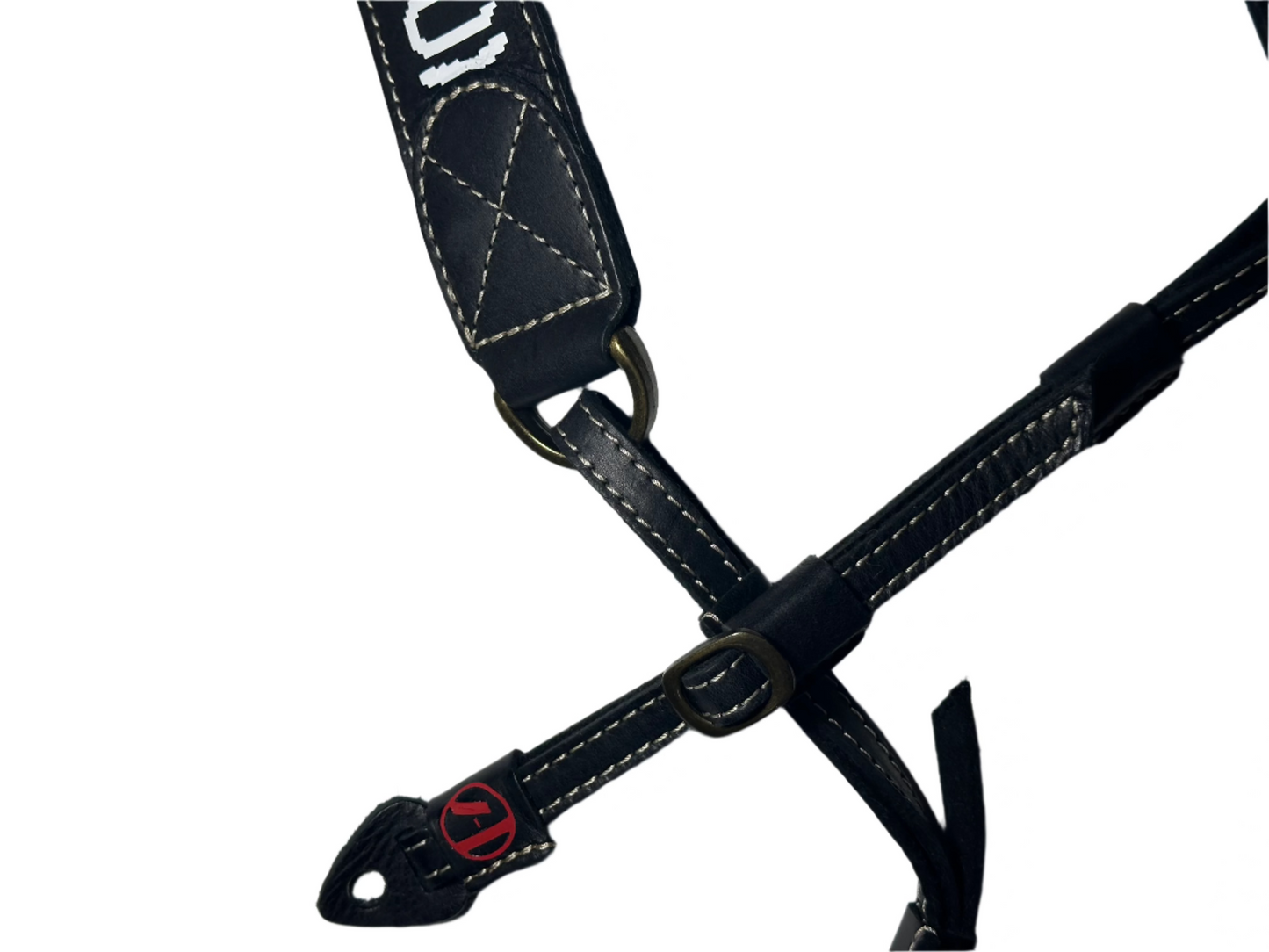 Clancy leather style camera strap's
