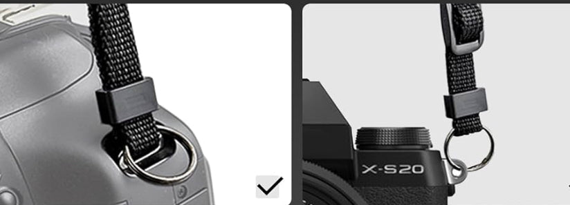soft camera strap with pockets