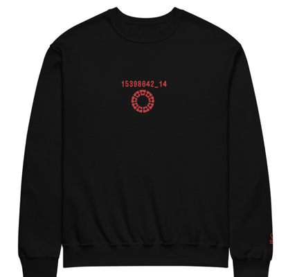 Embroidered Violation code crewneck