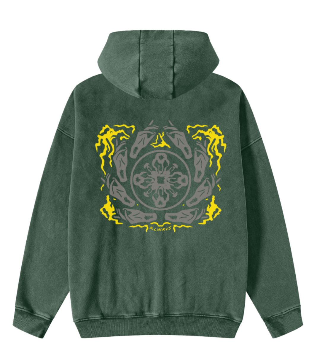 Torchbearer Always zip up hoodie